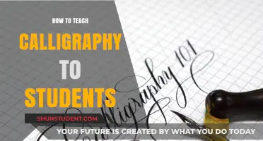 Mastering Calligraphy: Effective Teaching Strategies for Engaging Students