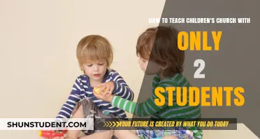 Engaging Small Children’s Church: Creative Tips for Teaching Just Two Students