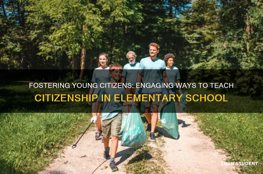 how to teach citizenship to elementary students