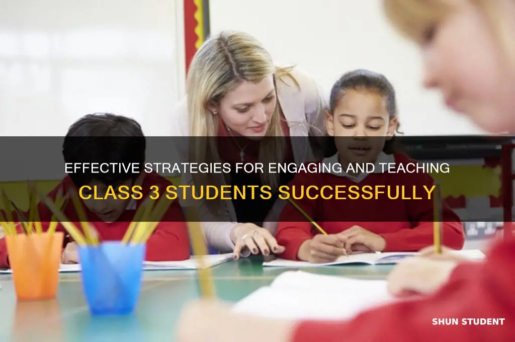 how to teach class 3 student