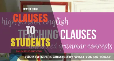 Mastering Clauses: Effective Strategies for Teaching Grammar to Students
