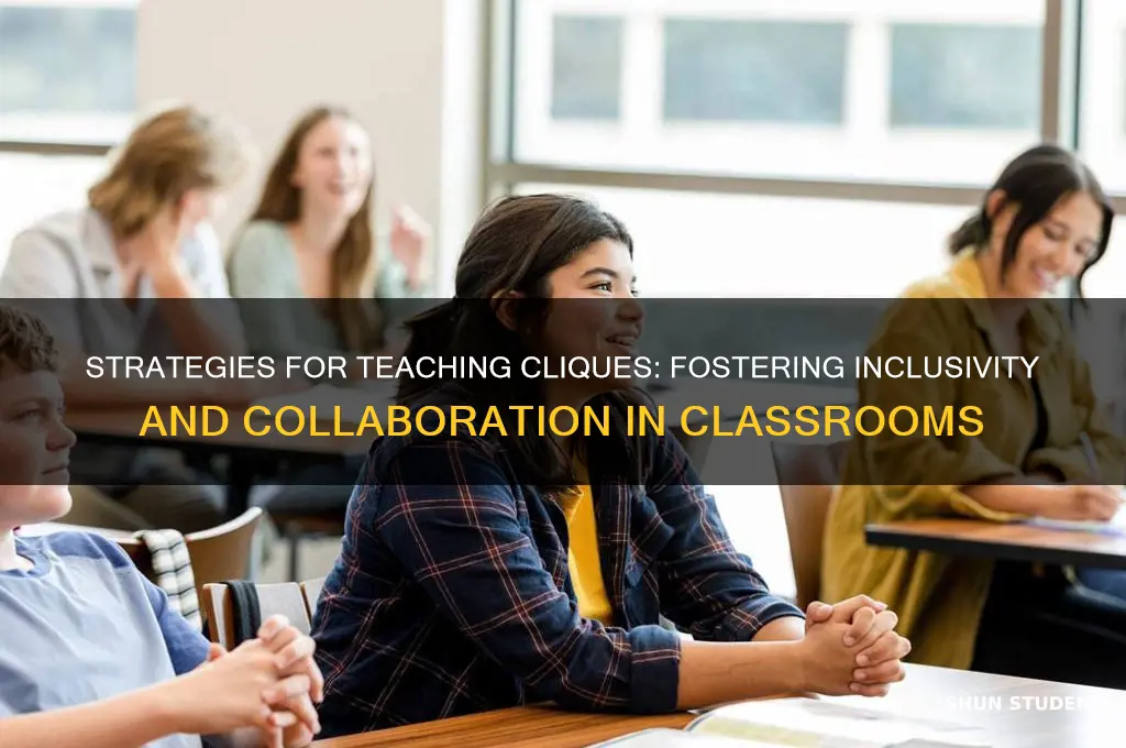 how to teach cliques of students
