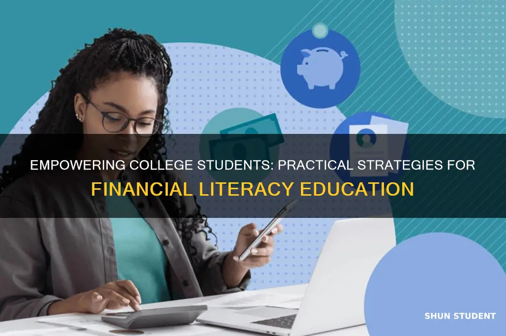 how to teach college students about money