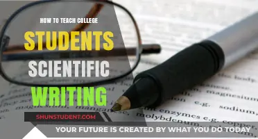 Mastering Scientific Writing: Effective Strategies for College Student Success