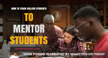 Empowering College Students: Effective Strategies for Mentoring Younger Learners