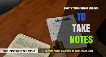 Effective Note-Taking Strategies for College Students: A Comprehensive Guide