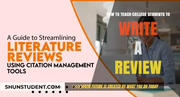 Mastering the Art of Writing Reviews: A Guide for College Students