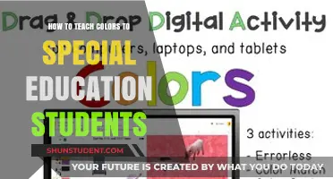 Creative Strategies for Teaching Colors to Special Education Students