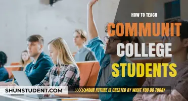 Empowering Community College Learners: Effective Teaching Strategies for Success