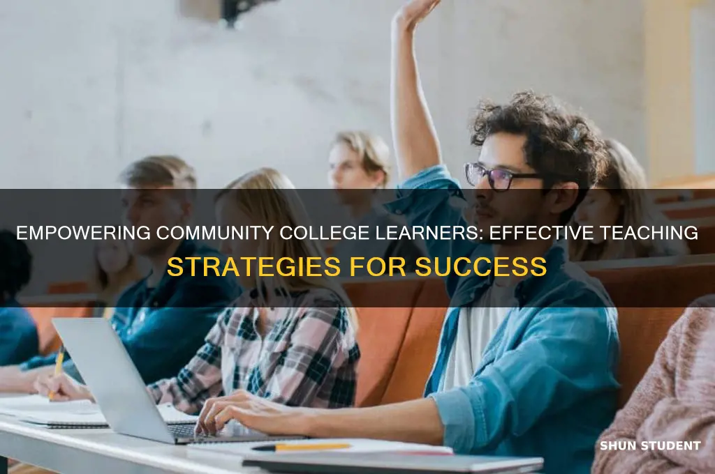 how to teach community college students