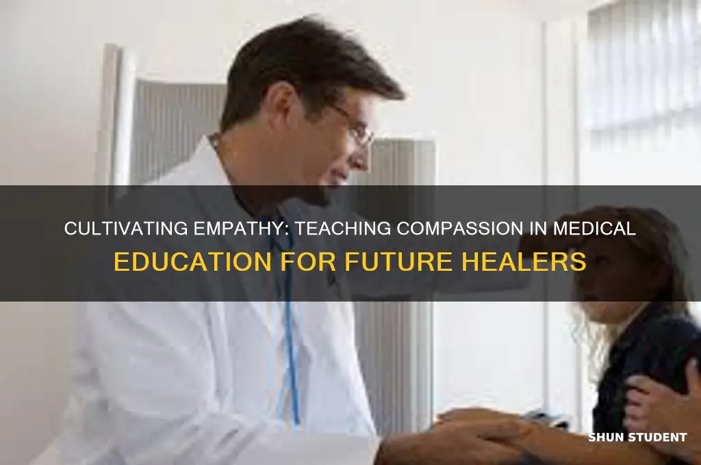 how to teach compassion to medical students