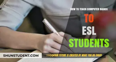 Teaching Computer Basics to ESL Students: A Beginner-Friendly Guide