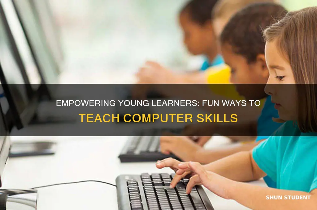 how to teach computer skills to elementary students