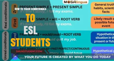 Mastering Conditionals: Effective Strategies for Teaching ESL Students