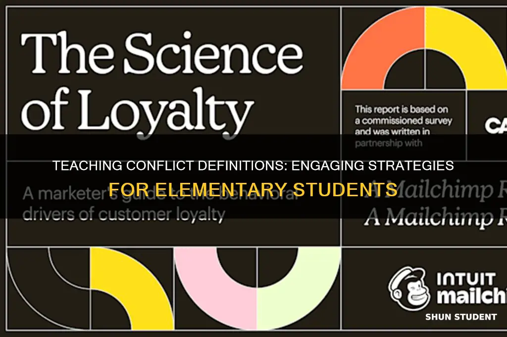 how to teach conflict definitions in elementary students