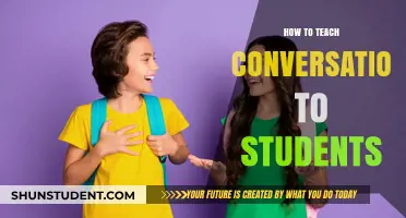Mastering Conversation Skills: Effective Teaching Strategies for Engaging Student Dialogue