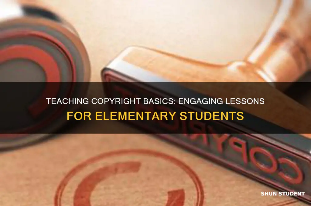 how to teach copyright to elementary students