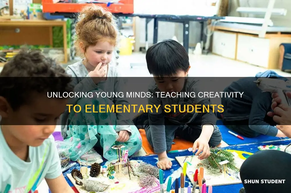 how to teach creativity to elementary students