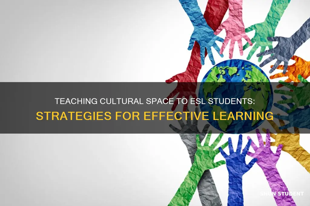 how to teach culture spac to esl students
