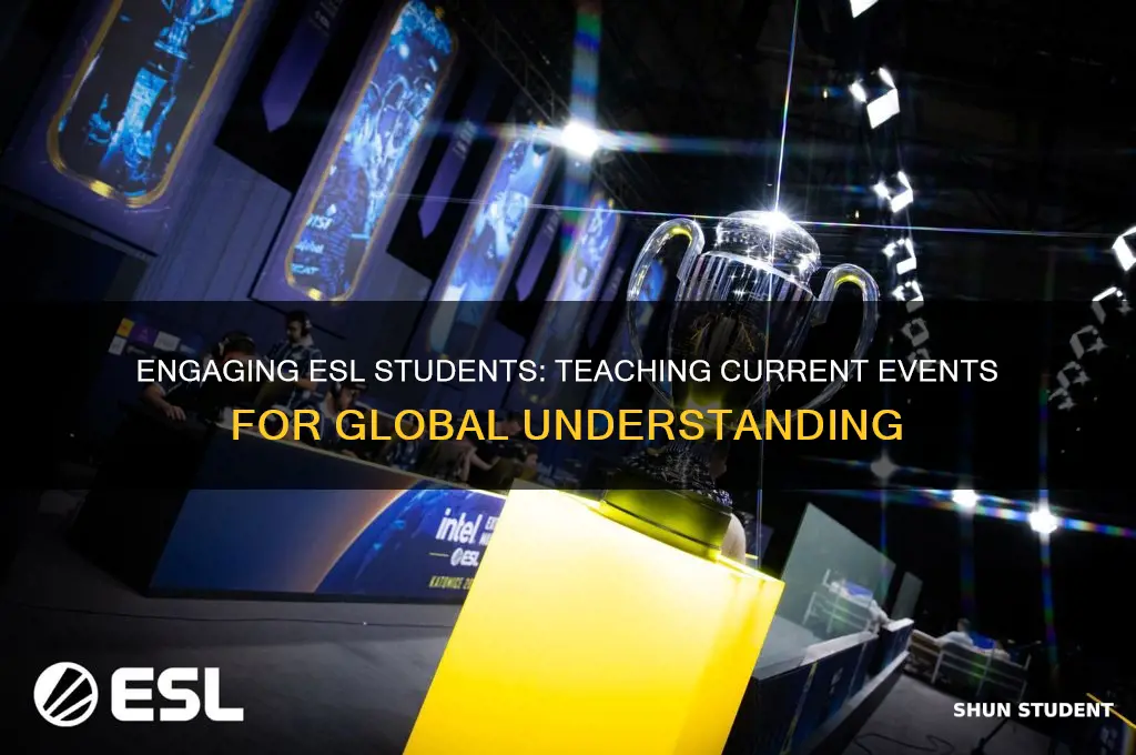 how to teach current events to esl students
