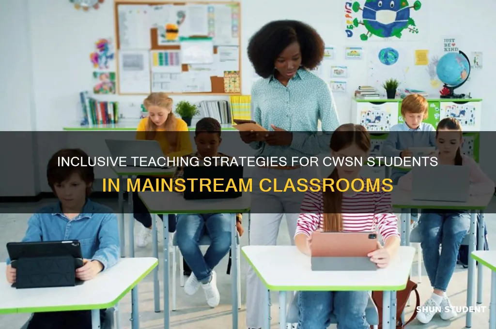 how to teach cwsn students in classroom