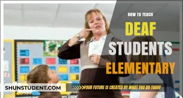 Effective Strategies for Teaching Deaf Elementary Students in Inclusive Classrooms