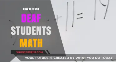 Effective Strategies for Teaching Math to Deaf Students
