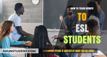 Empowering ESL Students: Effective Strategies for Teaching Debate Skills