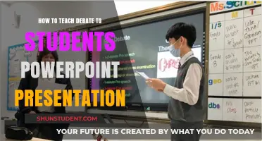 Mastering Debate Skills: A PowerPoint Guide for Student Engagement