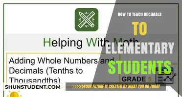 Mastering Decimals: Fun and Effective Teaching Strategies for Elementary Learners