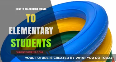 Fun Deck Tennis Lessons for Elementary Kids: A Beginner’s Guide