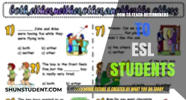 Mastering Determiners: Effective Strategies for Teaching ESL Students