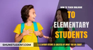 Engaging Elementary Students: Creative Strategies for Teaching Dialogue Effectively