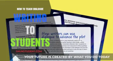 Mastering Dialogue Writing: Effective Teaching Strategies for Engaging Student Stories