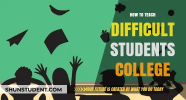 Effective Strategies for Teaching Challenging College Students Successfully