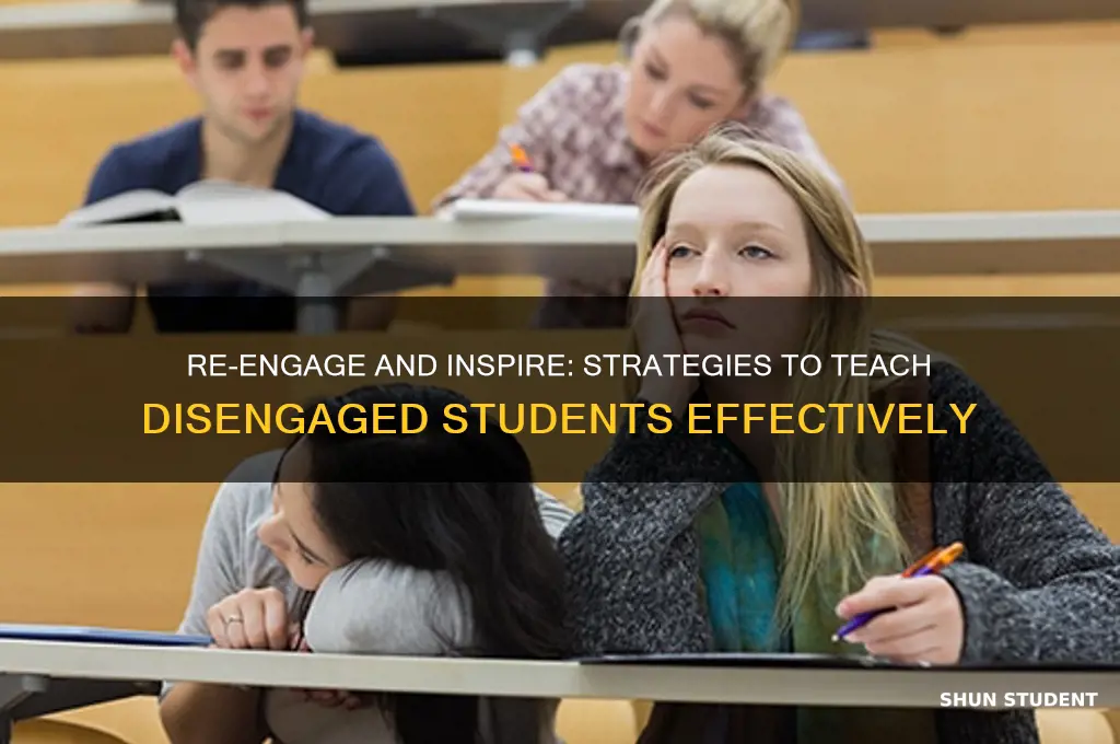 how to teach disengaged students