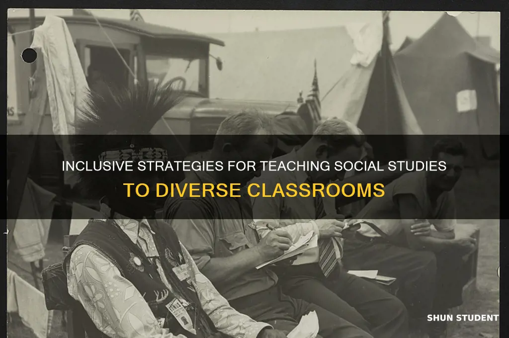 how to teach diverse students in social studies