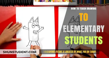 Creative Steps: Teaching Drawing to Elementary Students with Fun Techniques