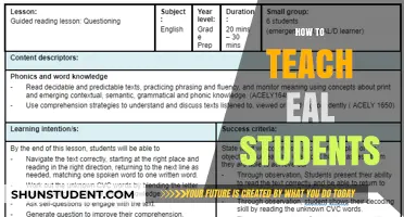 Effective Strategies for Teaching EAL Students: Enhancing Language Learning