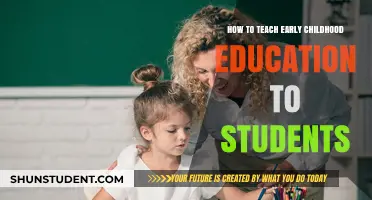 Effective Strategies for Teaching Early Childhood Education to Young Learners