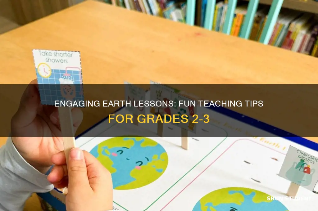 how to teach earth for 2nd and 3rd grade students