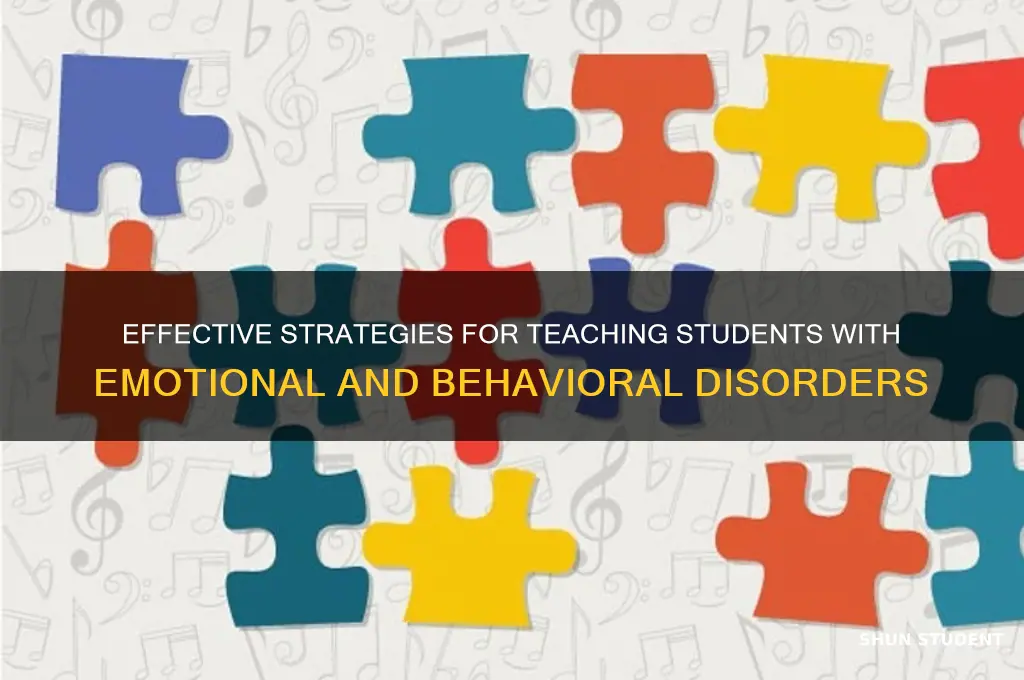 how to teach ebd students