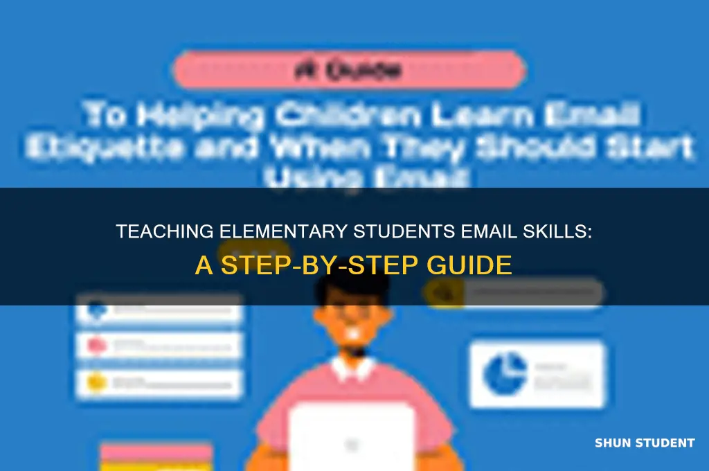 how to teach elementary student how to email