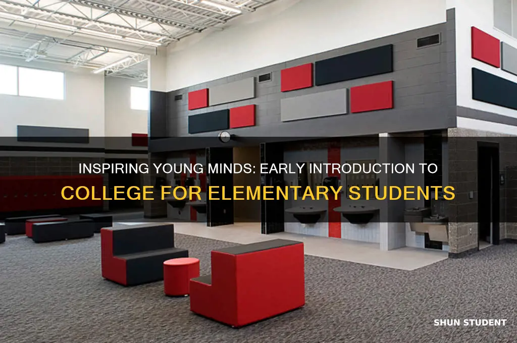 how to teach elementary students about college