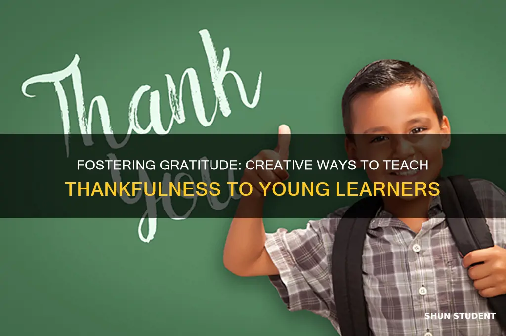 how to teach elementary students about gratitude