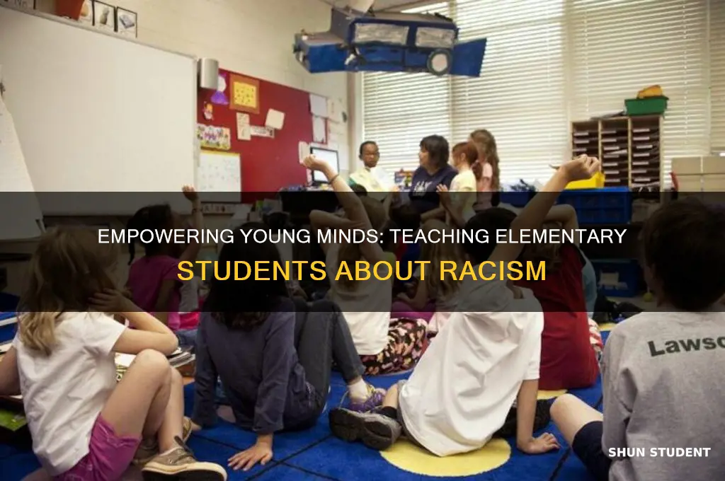 how to teach elementary students about racism
