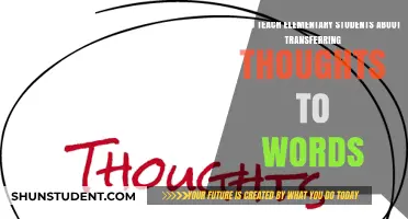 Teaching Young Minds: Bridging Thoughts to Words in Elementary Classrooms