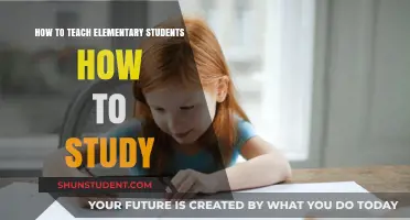 Effective Study Strategies for Elementary Students: A Teacher’s Guide