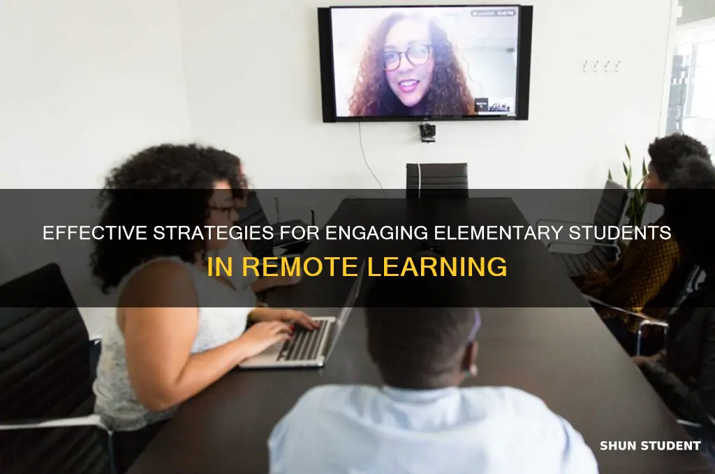 how to teach elementary students remotely