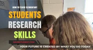 Empowering Young Learners: Teaching Research Skills to Elementary Students